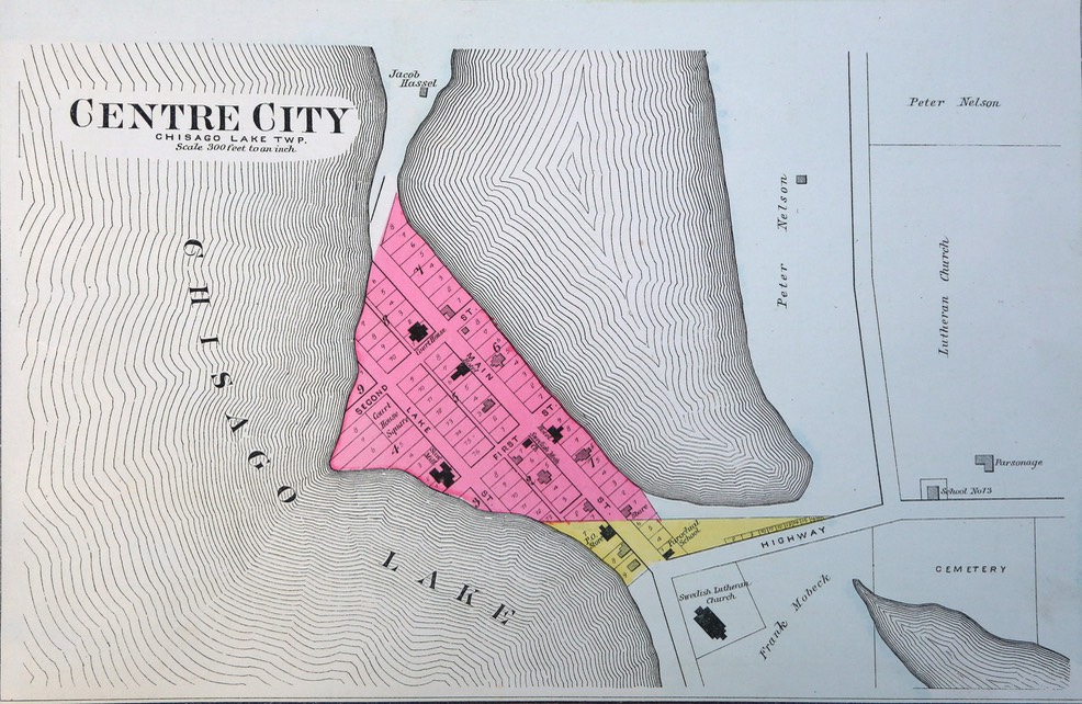 1888 Foote Plat - Centre City