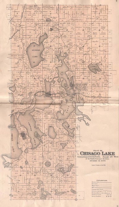 1888 Foote Plat - Chisago Lakes