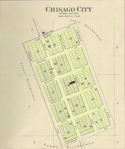 1888 Foote Plat - Chisago City