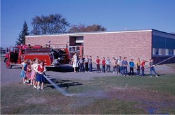Fire Dept 1963 at Lakeside school