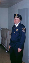 Fireman at Community Center 1966