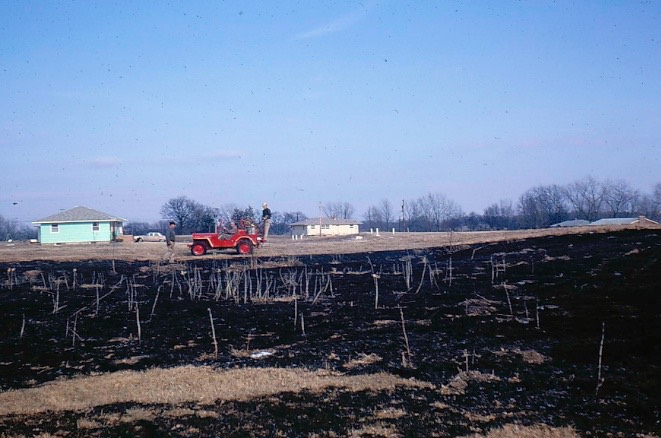 Grass fire 1964