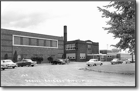 Lakeside School, Chisago City 1954